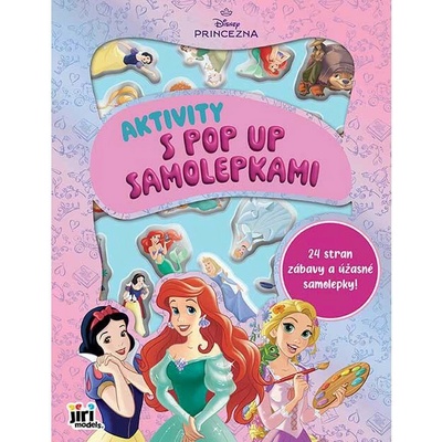 Jiri Models aktivity s pop-up samolepka mi Disney Princezny