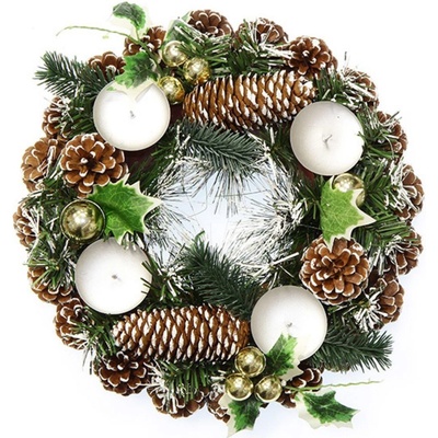 Seizis Věnec adventní se šiškami Ø 28cm – Zboží Dáma