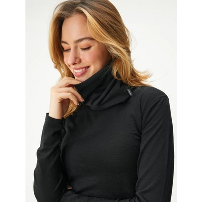 Unuo dámský nákrčník z teplákoviny basic černý – Zboží Dáma