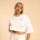 GymBeam BeastPink Дамска тениска Cropped Serenity Ivory XL