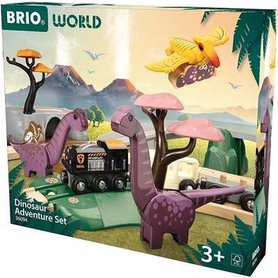 Brio 36094 Dinosauří dobrodružná sada – Zboží Mobilmania