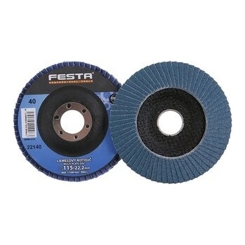 Festa Lamelový brusný kotouč 115 mm P40 22140