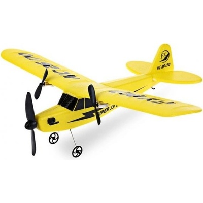 s-Idee PIPER J-3 CUB RC letadlo 2 kanály 2,4 Ghz Steffen Stabler RTF 1:10