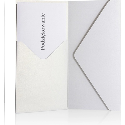 Galeria Papieru obálky DL Pearl SP/kapsa bílá 220g, 5ks