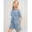 Jack & jones Isla Denim JJXX short sleeve romper - Blue (Light Blue Denim)