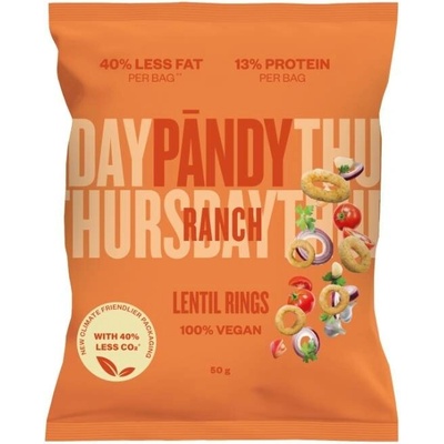 Pandy Lentil Rings ranch čočkové kroužky 50 g