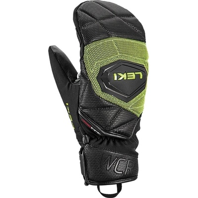 Leki Wcr Coach 3D junior Mitt black/lemon 24/25
