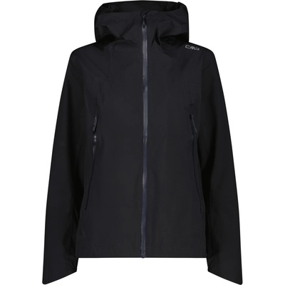 CMP Дамско водоустойчиво яке CMP Women's 2 Layer Jacket Fix Hood Waterproof jacket - Antracite - размер 34 (EU) (102-4532-0111)