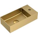 SAPHO - Стенна мивка AURUM 36, 5x18 cm матово злато (SH0654)