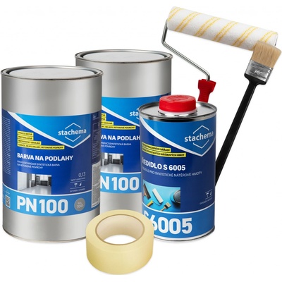 Stachema PN100 podlahový nátěr 10 kg RAL7045 šedá - sada