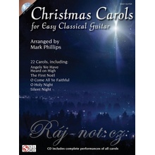 Christmas Carols for Easy Classical Guitar + Audio Online / kytara + tabulatura