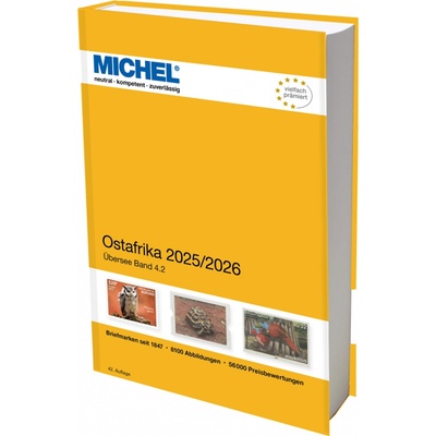 Ostafrika 2025/2026 MICHEL katalog známek