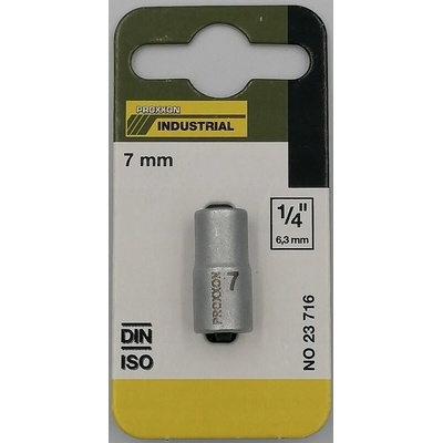 Nástrčný kľúč račňa 7mm - 1/4 palca PROXXON
