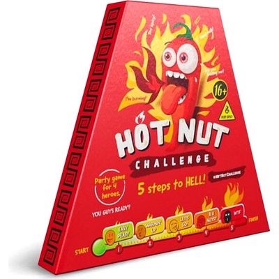 HOT-CHIP HOT-NUT Challenge 24 g extrémně pálivá arašídová výzva