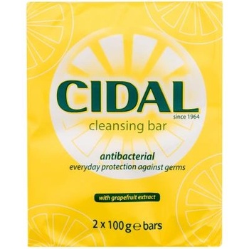 Cidal Cleansing Soap Antibacterial антибактериален сапун с екстракт от грейпфрут 2 бр 2x100 g унисекс