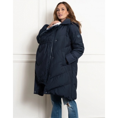 Zimná tehotenská a nosičská bunda 3v1 Seraphine Adena Navy