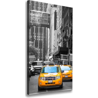 Vertikálny foto obraz na plátne Taxi New York 50x100 cm