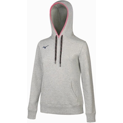 Mizuno Sweat Hoodie šedá