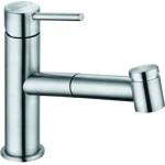 Kludi Кухненски смесител Kludi Steel с издърпващ се чучур (44851F860)