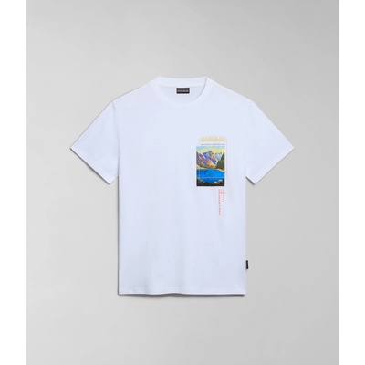 Napapijri Мъжка тениска s-canada bright white - xxl (np0a4hqm002)