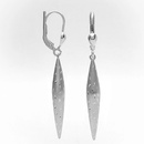 Šperk Holíč Visacie náušnice z bieleho zlata ZN217