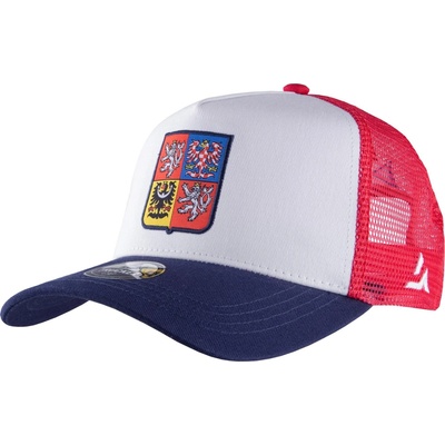 FLLÖS, T-CAP CZECH 9 JR červená,biela,modrá,mix