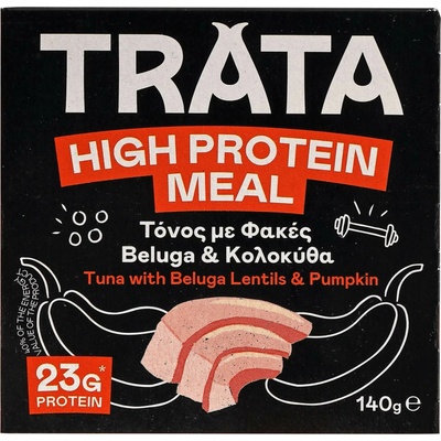 Trata High Protein Meal Tuňák s černou čočkou a dýní 140 g