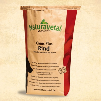 Naturavetal Canis plus hovězí maso 5 kg