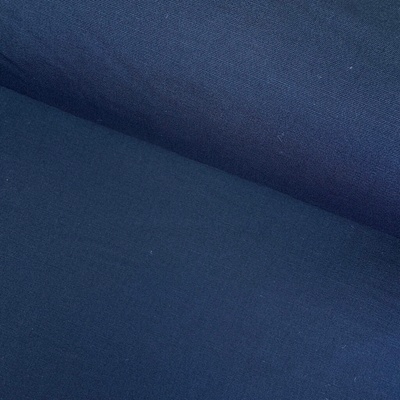 Popelín s Lycrou - Modrá námornícka/navy