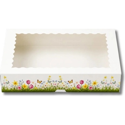 Krabica s okienkom Spring – laminovaná 30 x 20 x 5 cm