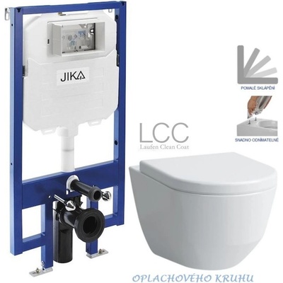 JIKA WC LAUFEN PRO LCC RIMLESS + SEDÁTKO H894652 X LP2
