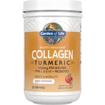 Garden of Life Multi-Sourced Collagen Turmeric [220 грама] Ябълки с Канела