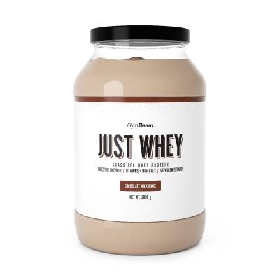GymBeam Just Whey 2000 g, čokoládový milkshake