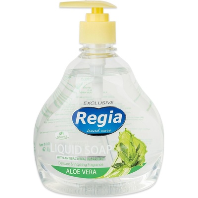 Regia Aloe Vera антибактериален течен сапун, 500мл