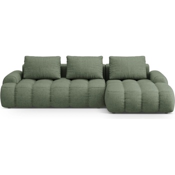 Cosmopolitan Design Зелен сгъваем/с място за съхранение ъглов диван (десен ъгъл) Linz - Cosmopolitan Design (COS_RCF_193_F1_LINZ4)