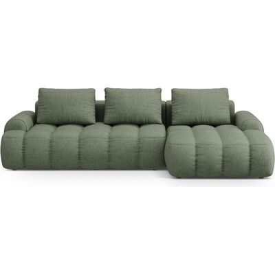 Cosmopolitan Design Зелен сгъваем/с място за съхранение ъглов диван (десен ъгъл) Linz - Cosmopolitan Design (COS_RCF_193_F1_LINZ4)