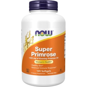 NOW Super Primrose Oil 1300 mg [120 Гел капсули]