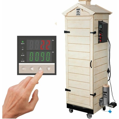 dragON Udírna PLYWOOD NATURE – bezrámová, modulární, s digitální řídicí jednotkou, 320 l
