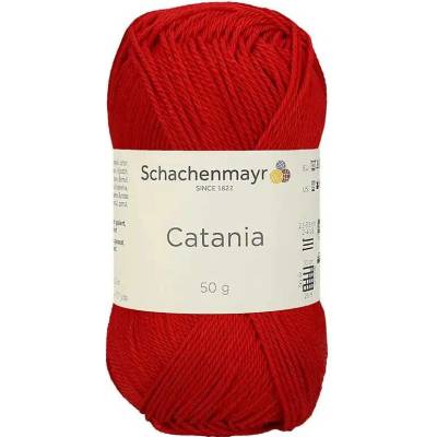 Schachenmayr Příze Catania 115 červená
