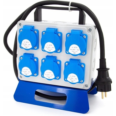 Rozvaděč ELS Elektrotechnika přenosný 6x230V 63A IP44 s kabelem 1,5m