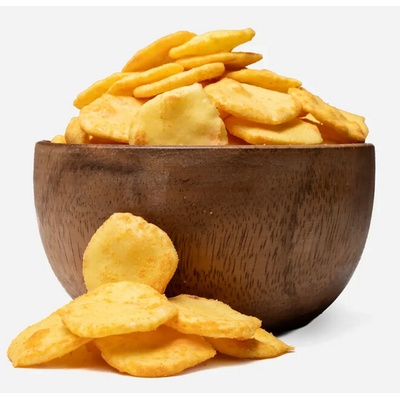 GRIZLY Kukuričné krekry so syrovou príchuťou 250 g