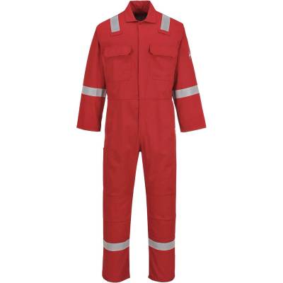 Portwest bizweld bz506 / Огнеупорен светлоотразителен гащеризон - червен l (bz506rerl)