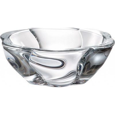Crystal Bohemia Barley Twist skleněná dekorační mísa 20,5 cm