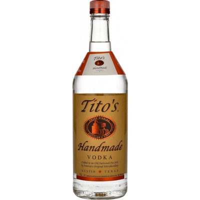 Tito's Handmade Vodka 40% 1 l (čistá fľaša)