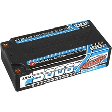 Team Corally Akumulátor Li-Po X-CELERATED 5000mAh/7.4V 100C Shorty HDC 4mm 35,52Wh