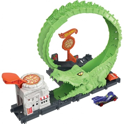 Hot Wheels City Krokodýlí smyčka HKX39