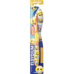 ELGYDIUM Junior Детска четка за зъби Emoji, 7-12 години, Soft