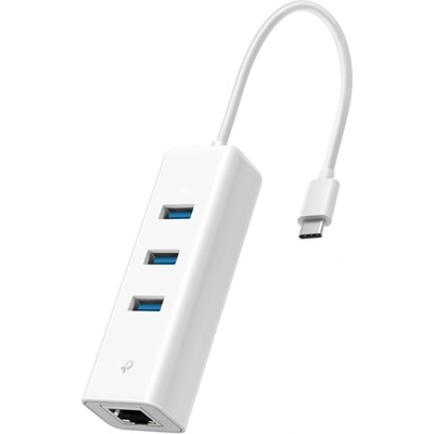 TP-Link USB Type-C хъб TP-LINK UE330C, 3 порта, Gigabit Ethernet (UE330C)