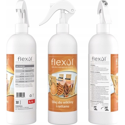 Olej na nábytek Flexol přírodní cedrový 0,5 l