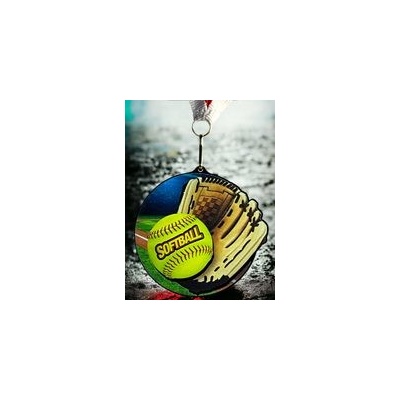 Poháry Bauer Akrylátová medaile MDABL M10 Softball